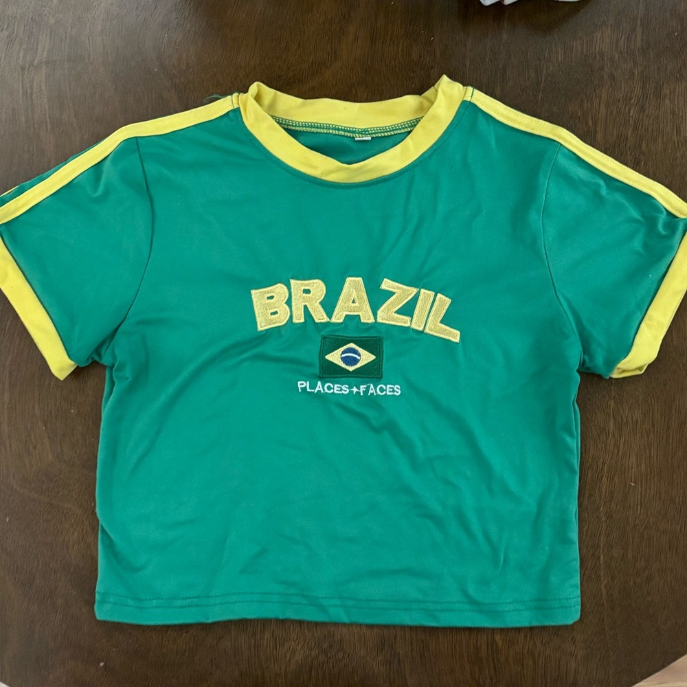 Brazil baby tee